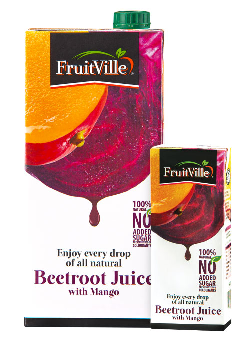 FruitVille Beetroot Juice with Mango
