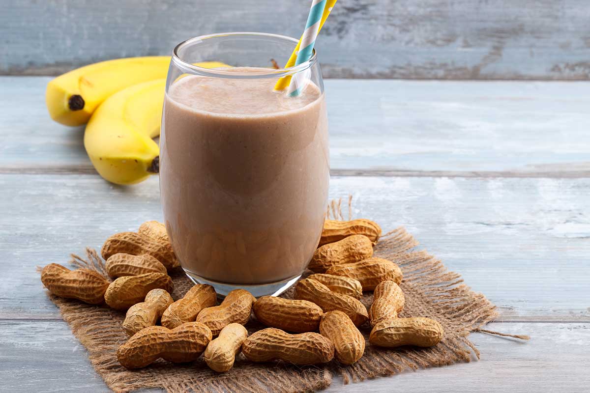 Peanut butter smoothie